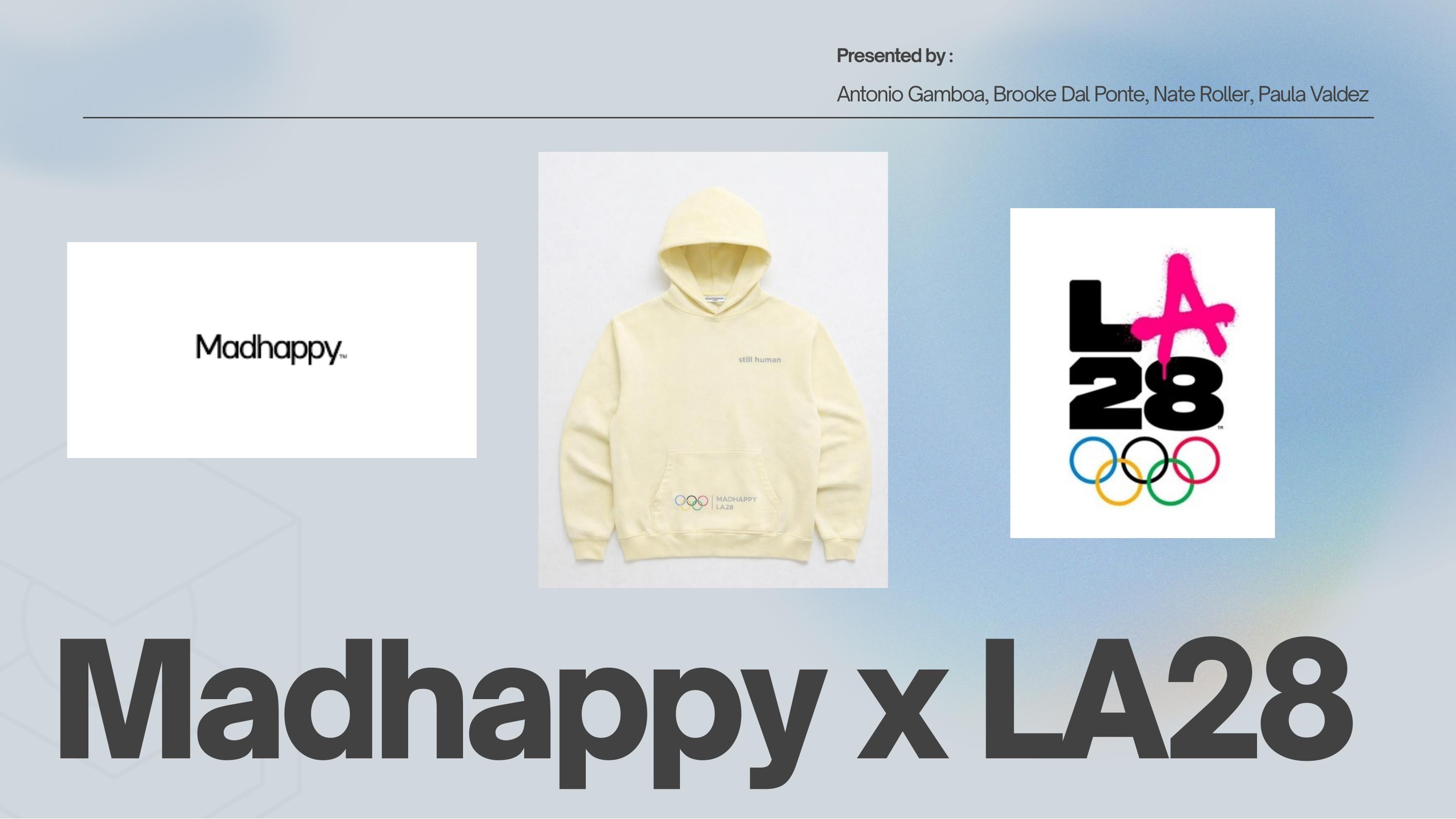 Madhappy x LA28 – cover slide